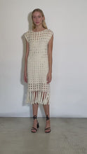 Load and play video in Gallery viewer, SHAYA CROCHET DRESS