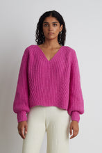 Load image into Gallery viewer, TESS SWEATER | FUCHSIA