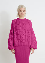 Load image into Gallery viewer, AURORA SWEATER | FUCHSIA