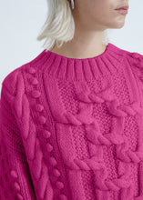 Load image into Gallery viewer, AURORA SWEATER | FUCHSIA