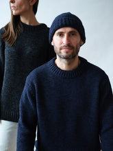 Load image into Gallery viewer, NICK SWEATER | NAVY TWEED