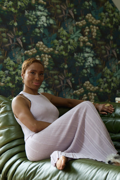 From fashion publicist to LGBT speaker + advocate, Jodie shares her story + style with us at her upstate home... 
