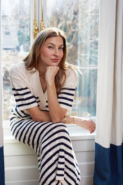 Maisonette Co-founder Talks: Her Career Path, The Maisonette Vision, Stylish Mom-Uniform Needs + Styles Her Spring Edit At Home