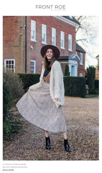 FRONT ROE BY LOUISE ROE- HATS FOR WINDSWEPT DAYS