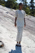 Load image into Gallery viewer, ISA CROCHET SKIRT | IVORY
