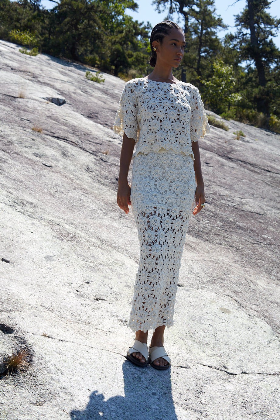 ISA CROCHET SKIRT | BLACK – Eleven Six Knits