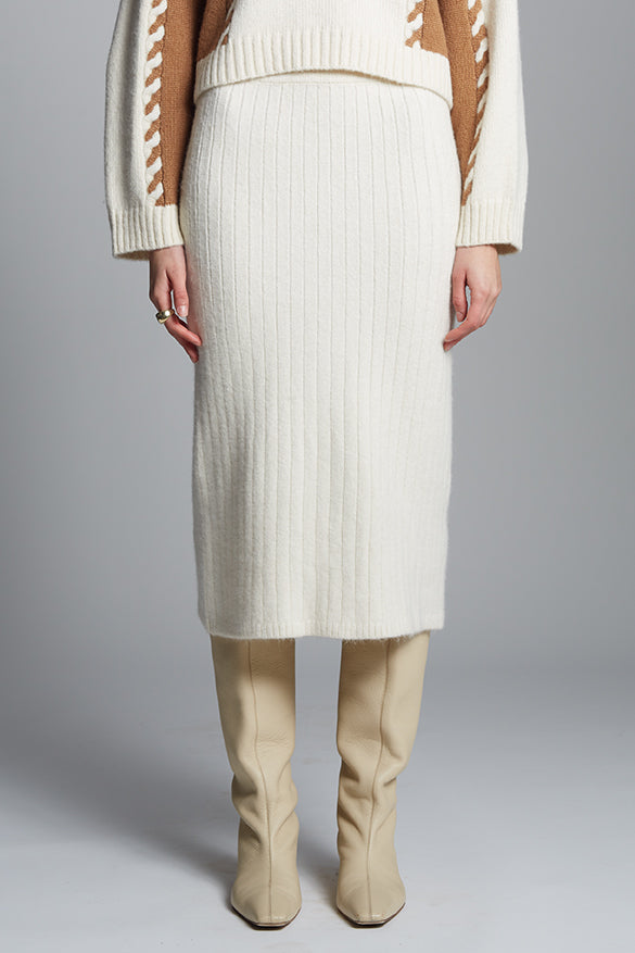 PIA TUBE SKIRT | IVORY
