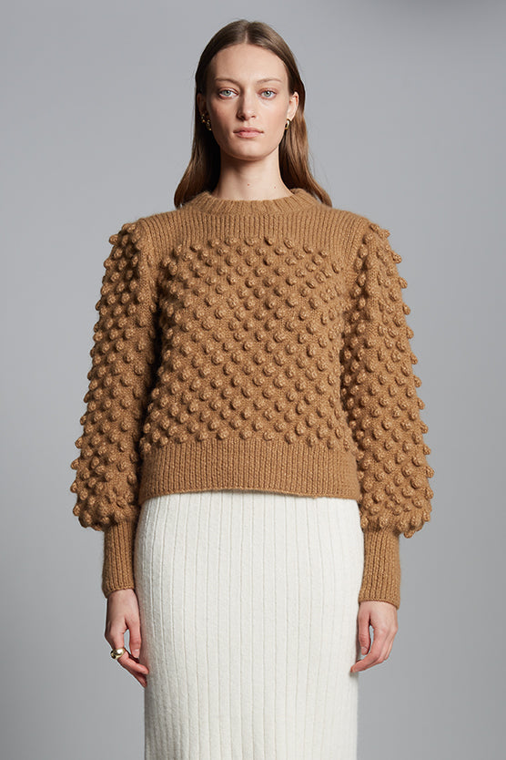 CAMILA SWEATER | CAMEL