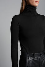 Load image into Gallery viewer, ANA T-NECK KNIT | BLACK
