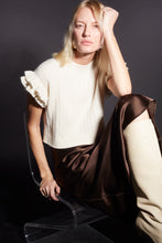 Load image into Gallery viewer, TANYA RUFFLE TANK | IVORY
