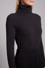 Load image into Gallery viewer, ANA T-NECK KNIT | BLACK
