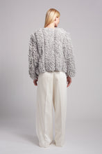 Load image into Gallery viewer, SOPHIA SWEATER JACKET | PALE GREY MELANGE
