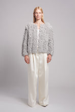 Load image into Gallery viewer, SOPHIA SWEATER JACKET | PALE GREY MELANGE
