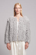 Load image into Gallery viewer, SOPHIA SWEATER JACKET | PALE GREY MELANGE

