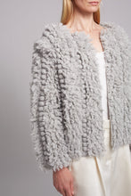 Load image into Gallery viewer, SOPHIA SWEATER JACKET | PALE GREY MELANGE
