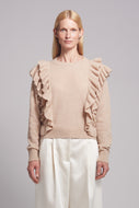 ELINA SWEATER | PALE CAMEL