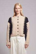 Load image into Gallery viewer, DARIA CARDI | PALE CAMEL/BLACK COMBO
