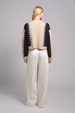 Load image into Gallery viewer, DARIA CARDI | PALE CAMEL/BLACK COMBO
