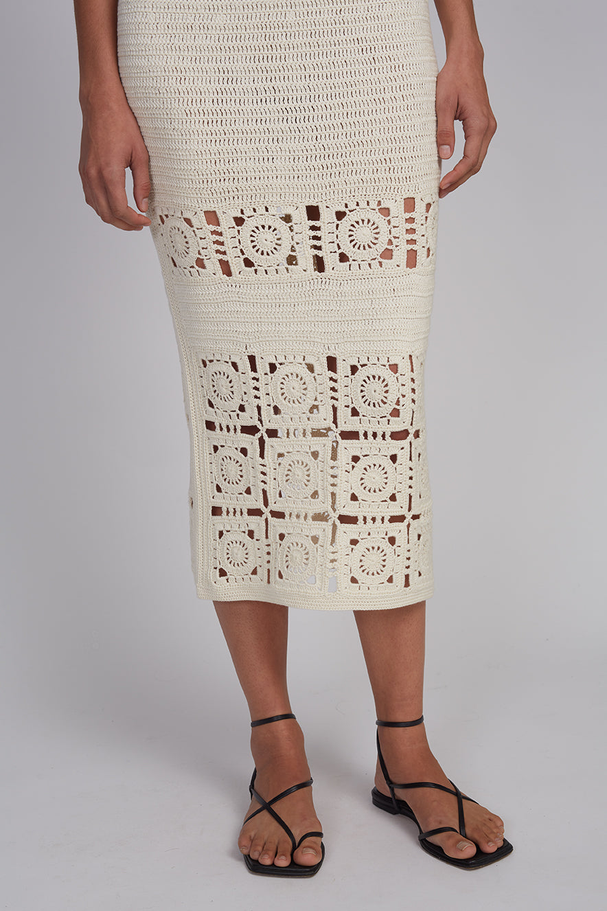 JANA CROCHET SKIRT