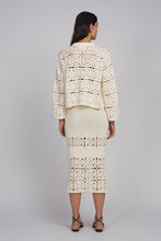 Load image into Gallery viewer, TASHA CROP JACKET | IVORY
