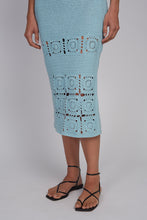 Load image into Gallery viewer, JANA CROCHET SKIRT | SKYE BLUE
