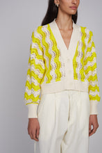 Load image into Gallery viewer, LUNA CARDI | IVORY + LIMONE
