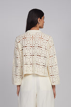Load image into Gallery viewer, TASHA CROP JACKET | IVORY
