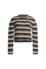 Load image into Gallery viewer, AVA MULTI STRIPE SWEATER
