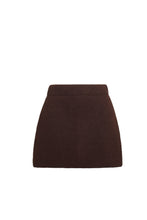 Load image into Gallery viewer, LYDIA MINI SKIRT | COCOA
