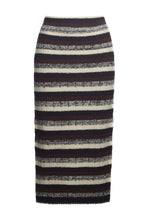 Load image into Gallery viewer, PIA MULTI STRIPE TUBE SKIRT
