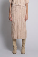 ESTHER SKIRT | NUDE