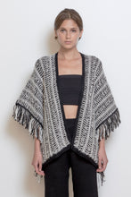 Load image into Gallery viewer, YELKA FRINGE PONCHO | IG ARCHIVE SALE | ONE OF A KIND | ONE SIZE
