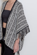 Load image into Gallery viewer, YELKA FRINGE PONCHO | IG ARCHIVE SALE | ONE OF A KIND | ONE SIZE
