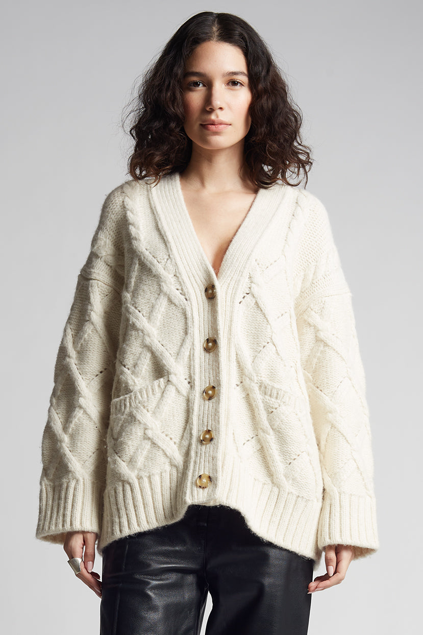 KAYLN CARDI | IVORY