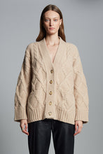 Load image into Gallery viewer, KAYLN CARDI | PALE CAMEL
