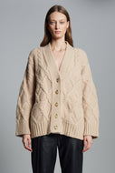 KAYLN CARDI | PALE CAMEL