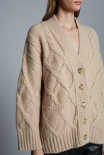 Load image into Gallery viewer, KAYLN CARDI | PALE CAMEL
