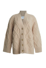 Load image into Gallery viewer, KAYLN CARDI | PALE CAMEL
