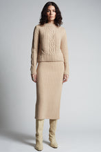 Load image into Gallery viewer, CARLY SWEATER | PALE CAMEL
