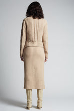 Load image into Gallery viewer, CARLY SWEATER | PALE CAMEL
