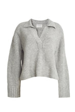 Load image into Gallery viewer, BRYNN SWEATER | PALE GREY MELANGE
