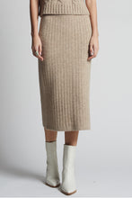 Load image into Gallery viewer, PIA TUBE SKIRT | OATMEAL MELANGE
