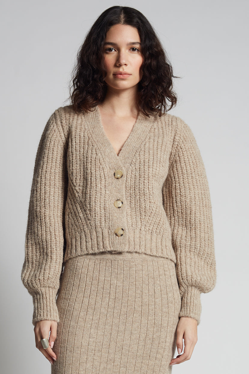 SARA CARDI | OATMEAL MELANGE