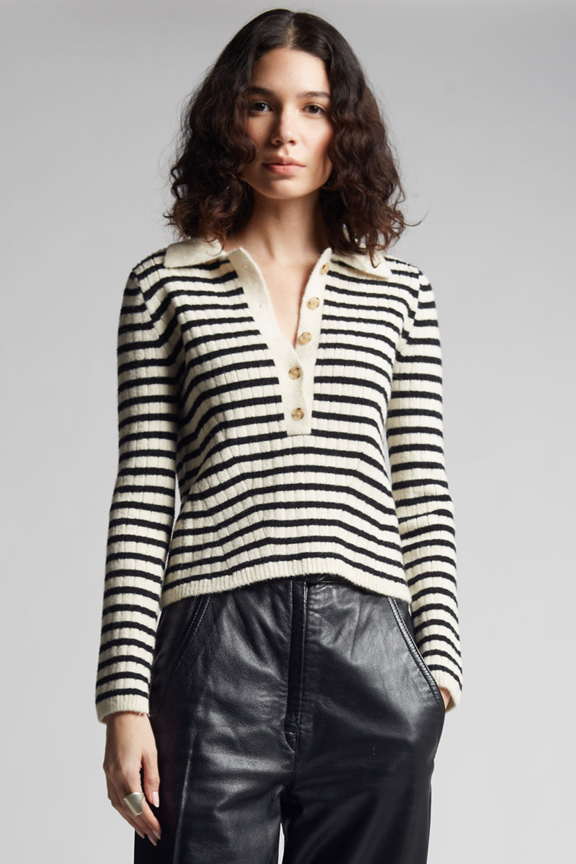 ELLIOT STRIPE SWEATER