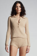 TILLY SHORT PANT | PALE CAMEL | TWO LEFT!