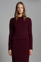 Load image into Gallery viewer, AVA SWEATER | MERLOT
