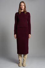 Load image into Gallery viewer, AVA SWEATER | MERLOT
