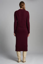 Load image into Gallery viewer, AVA SWEATER | MERLOT
