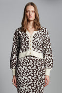 RUMI CARDI | IVORY/ESPRESSO | TWO LEFT!