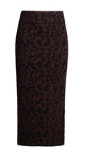 Load image into Gallery viewer, JUNO SKIRT | BLACK + ESPRESSO
